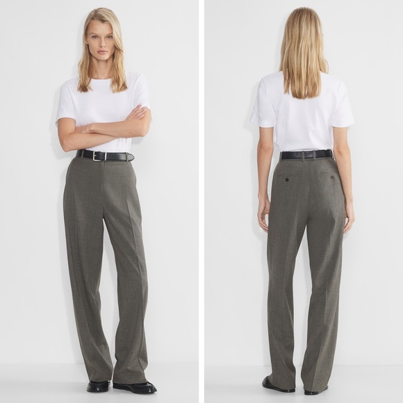 Aritzia - Babaton - Agency Pant - City Wool - Black - Picture 3 of 16